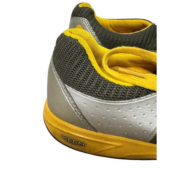 Keen Sze 10 Men A86 TR Yellow Grey Mesh Trail Running Shoe Athletic Outdoor Hike - Picture 4 of 9